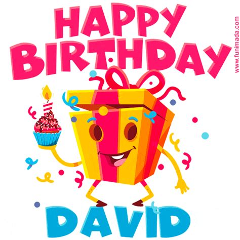 Happy Birthday David GIFs - Download on Funimada.com