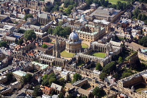 Bodleian Library, Oxford University aerial photograph | aerial photographs of Great Britain by ...