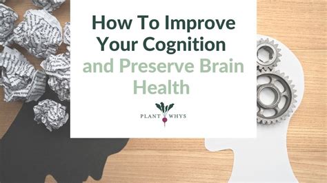 How to Improve Your Cognition and Preserve Brain Health