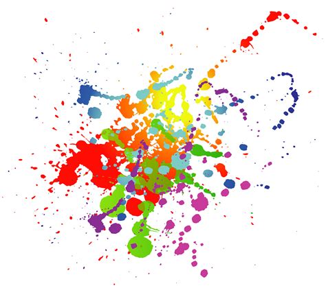 Paint Splash Transparent Clip Art Image | Gallery Yopriceville - High-Quality Free Images and ...