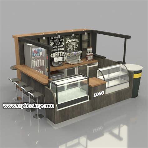 Luxury coffee kiosk with bar counter design in mall for sale | Bar counter design, Counter ...