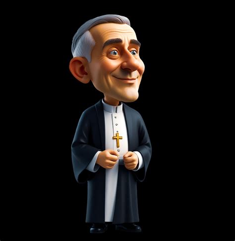 Caricature Priest Person Cartoon Free Stock Photo - Public Domain Pictures