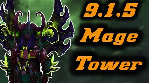 Vengeance Demon Hunter Mage Tower Guide & Kill - WoW Shadowlands [9.1.5] - YouTube