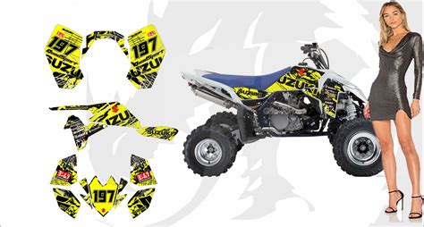 Suzuki LTR 450 Graphics d109 – Krazygraphics.com