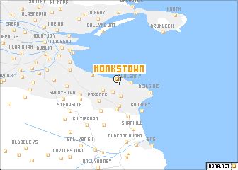 Monkstown (Ireland) map - nona.net