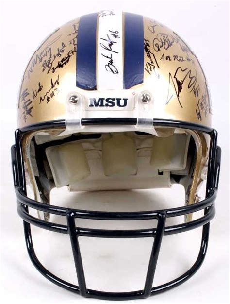 Montana State Bobcats Signed Football Helmet