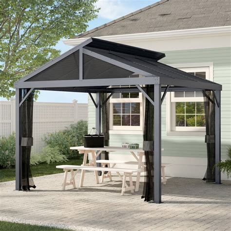 Pergola With Metal Roof Kit