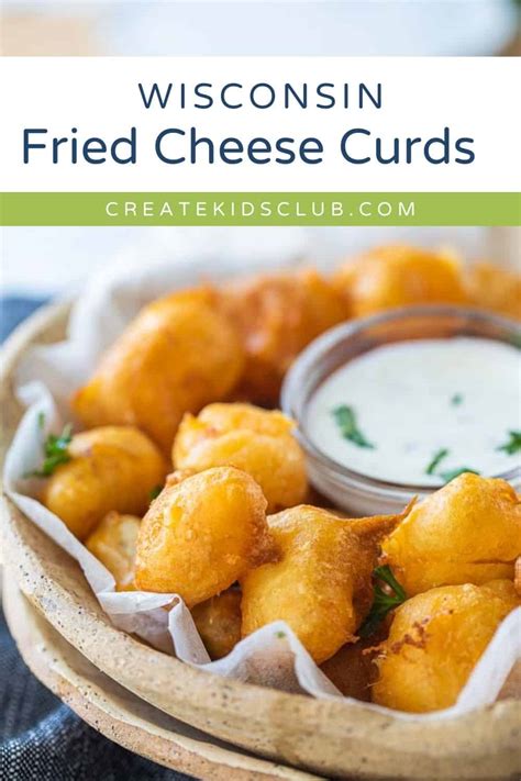 Wisconsin Fried Cheese Curds | Create Kids Club