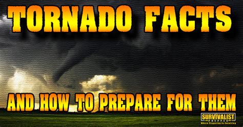 Tornado Facts, Myths and How to Prepare for them