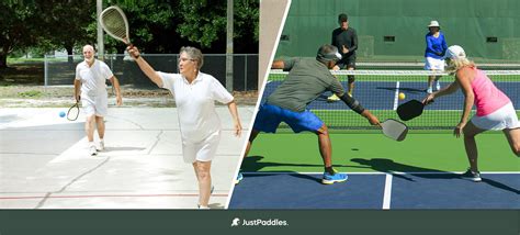 Pickleball vs. Racquetball Comparison | JustPaddles