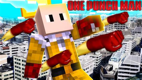 ONE PUNCH MAN MINECRAFT MOD !! ‹BREN0RJ› - YouTube