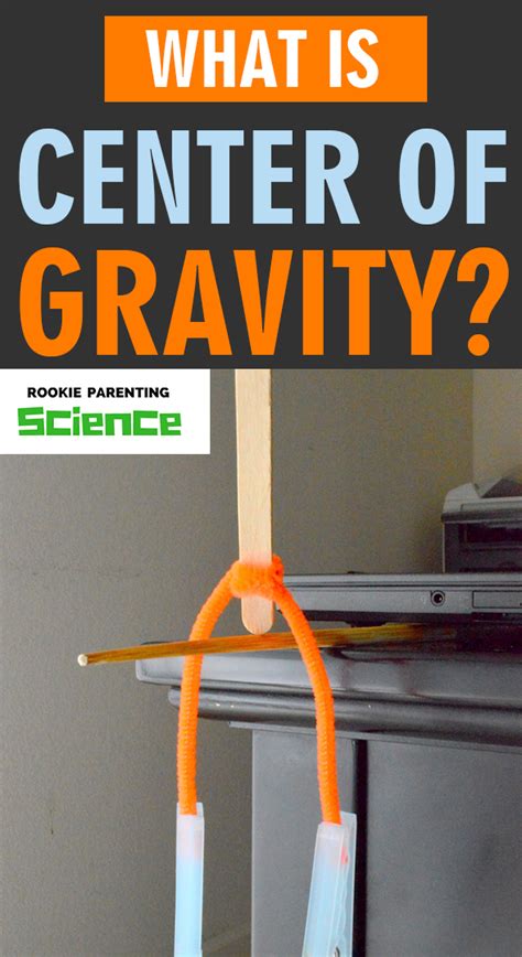 Center of Gravity Experiment | Gravity experiments, Science experiments ...