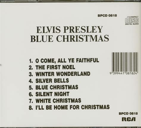 Elvis Presley CD: Blue Christmas (CD) - Bear Family Records