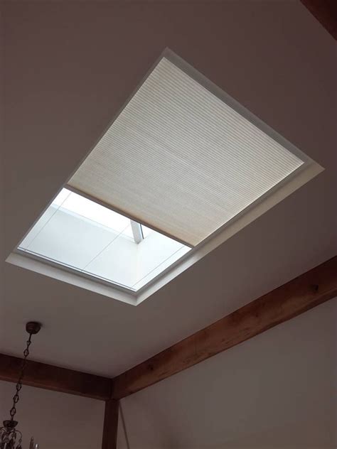 The Honeycomb LanternLITE™ roof lantern blind. in 2022 | Flat roof lights, Flat roof skylights ...