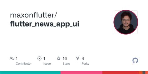 GitHub - maxonflutter/flutter_news_app_ui