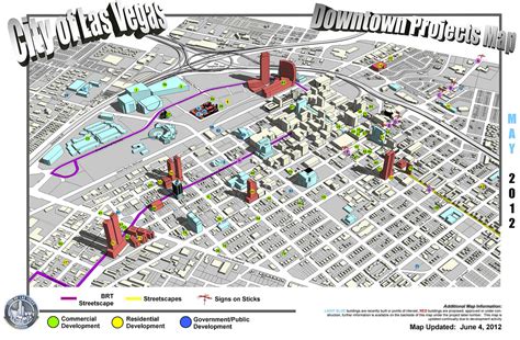 Las Vegas Downtown Map 06.2012 | Source www.lasvegasnevada.g… | Flickr