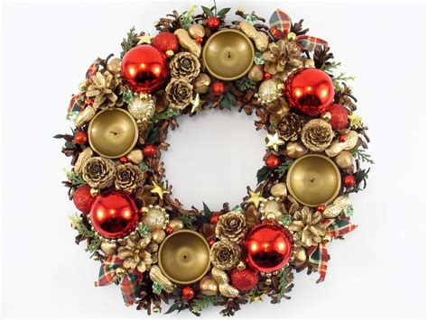 Traditional German Advent Wreath - Count the Sundays before Christmas ...