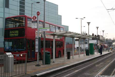 Picture of Croydon Tramlink tram stop at Centrale : TheTrams.co.uk