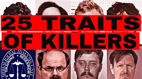 Behavior Analysis Unit BAU of FBI top 25 Traits of Serial Killer - YouTube