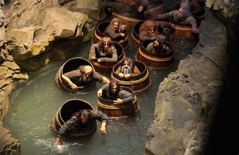 Hobbit barrel scene a spectacle | Stuff.co.nz