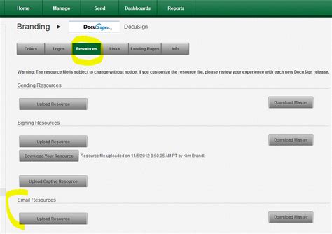 docusignapi - Demo Account Branding: Override DocuSign_EmailResources - Stack Overflow