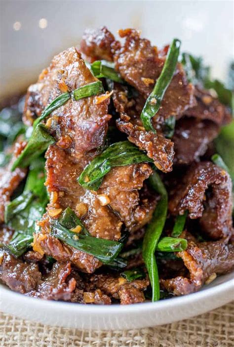 Easy Mongolian Beef Recipe Recipe - Dinner, then Dessert