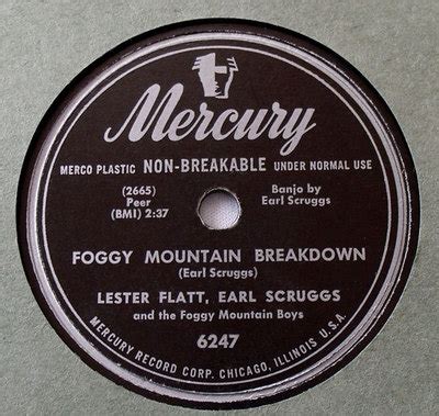 popsike.com - VERY RARE Lester Flatt & Earl Scruggs - Foggy Mountain Breakdown - 78 RPM NICE ...