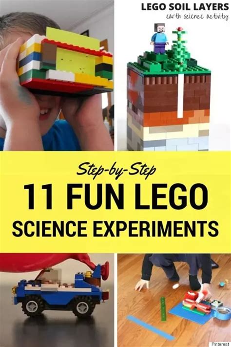 11 Fun Science Experiments For Kids Using Lego in 2024 | Lego ...