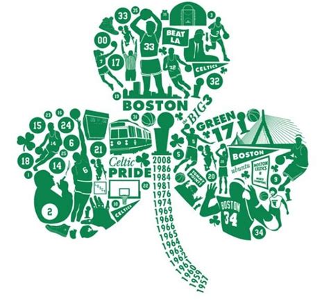 Boston Celtics Shamrock | Man Cave Ideas | Pinterest