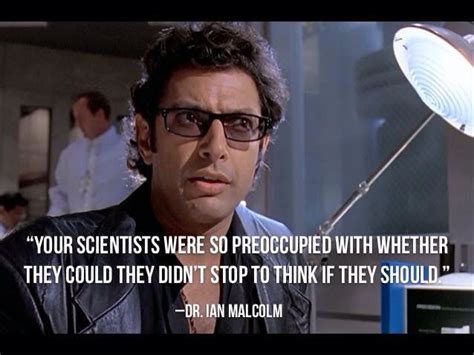 Jeff Goldblum Jurassic Park Quotes