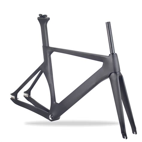 Aliexpress.com : Buy Fixed Gear Carbon Bike Frame Track/Single Speed Frame 48cm 51cm 55cm 57cm ...