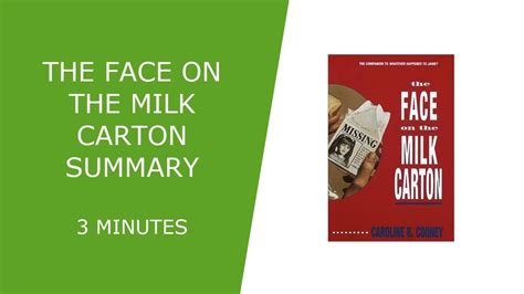 The Face on the Milk Carton Summary - YouTube