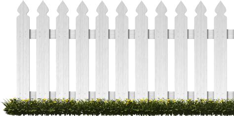 White Picket Fence Png - PNG Image Collection