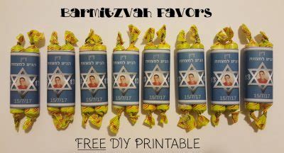 Bar Mitzvah Party Favors