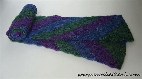 Crochetkari: Crochet C2C scarf