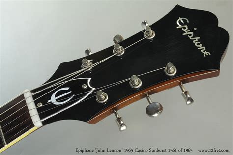 Epiphone Casino John Lennon Limited Thinline Archtop | www.12fret.com