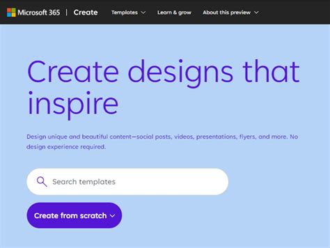 Inside Microsoft Create, the new Office templates site and more - Office Watch