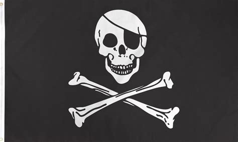 The Pirate Flag is identified as the Jolly Roger today. Let your pirate side out with this flag ...