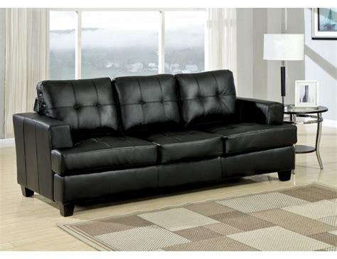 Black Leather Sofa Bed 10 – TopsDecor.com