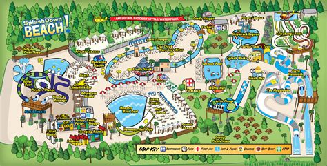 Park Map - SplashDown Beach Water Park