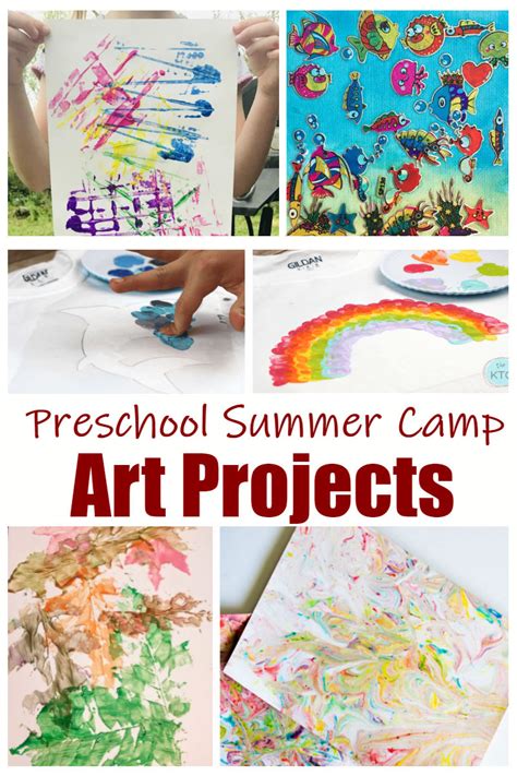 DIY Summer Camp Activities: Art Activities for Preschoolers | Preschool Powol Packets