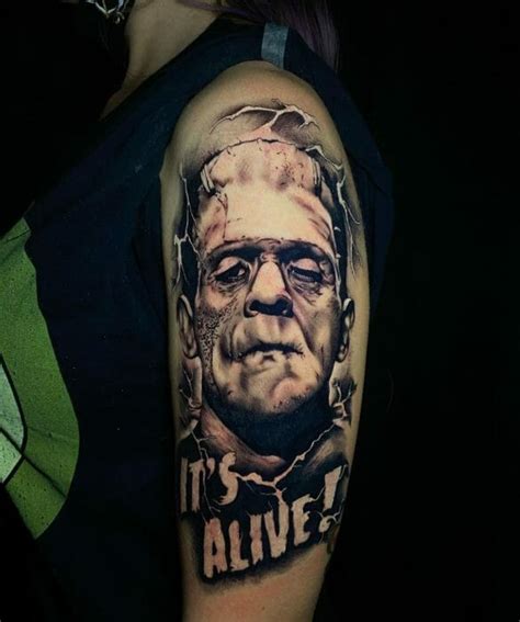 101Best Frankenstein Tattoo Ideas You Have To See To Believe!