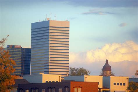 Columbia Sc Skyline Photograph by William Copeland | Fine Art America