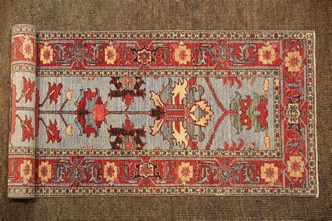 Blue Heriz Runner - Oriental Rugs - Nomad Rugs