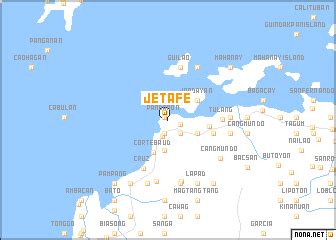 Jetafe (Philippines) map - nona.net