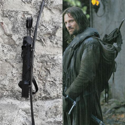 I am a craftsman and I recreated Aragorn's Strider bow, arrows and ...