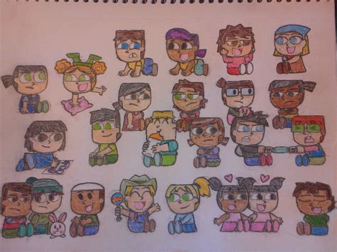 Total Drama Babies TDI CAST by KawaiiWonder on DeviantArt