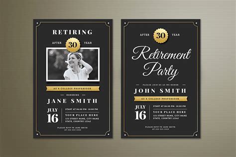 Retirement Party Invitation Template Best Of Retirement Invitation ...