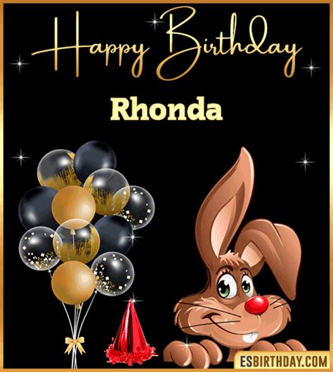 Happy Birthday Rhonda GIF 🎂 Images Animated Wishes【28 GiFs】