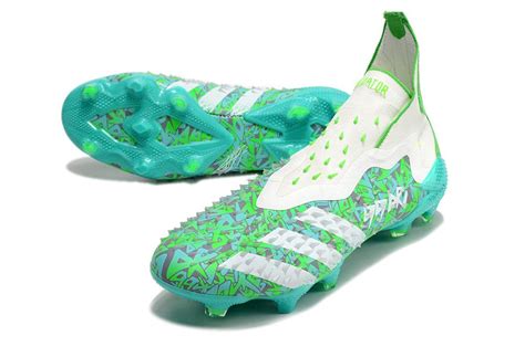 2023 Adidas PREDATOR FREAK + FG Green Football Boots